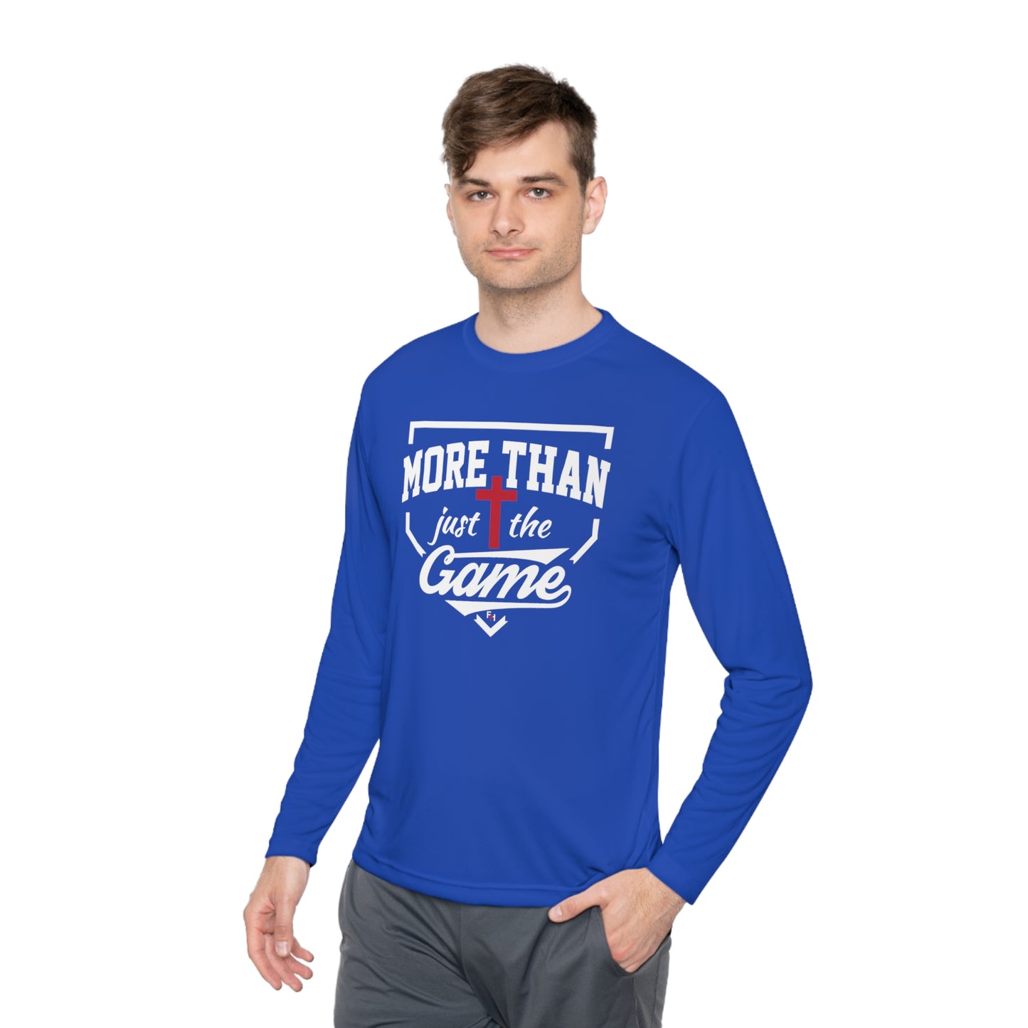 More Than Just The Game Unisex Moisture Wicking Long Sleeve