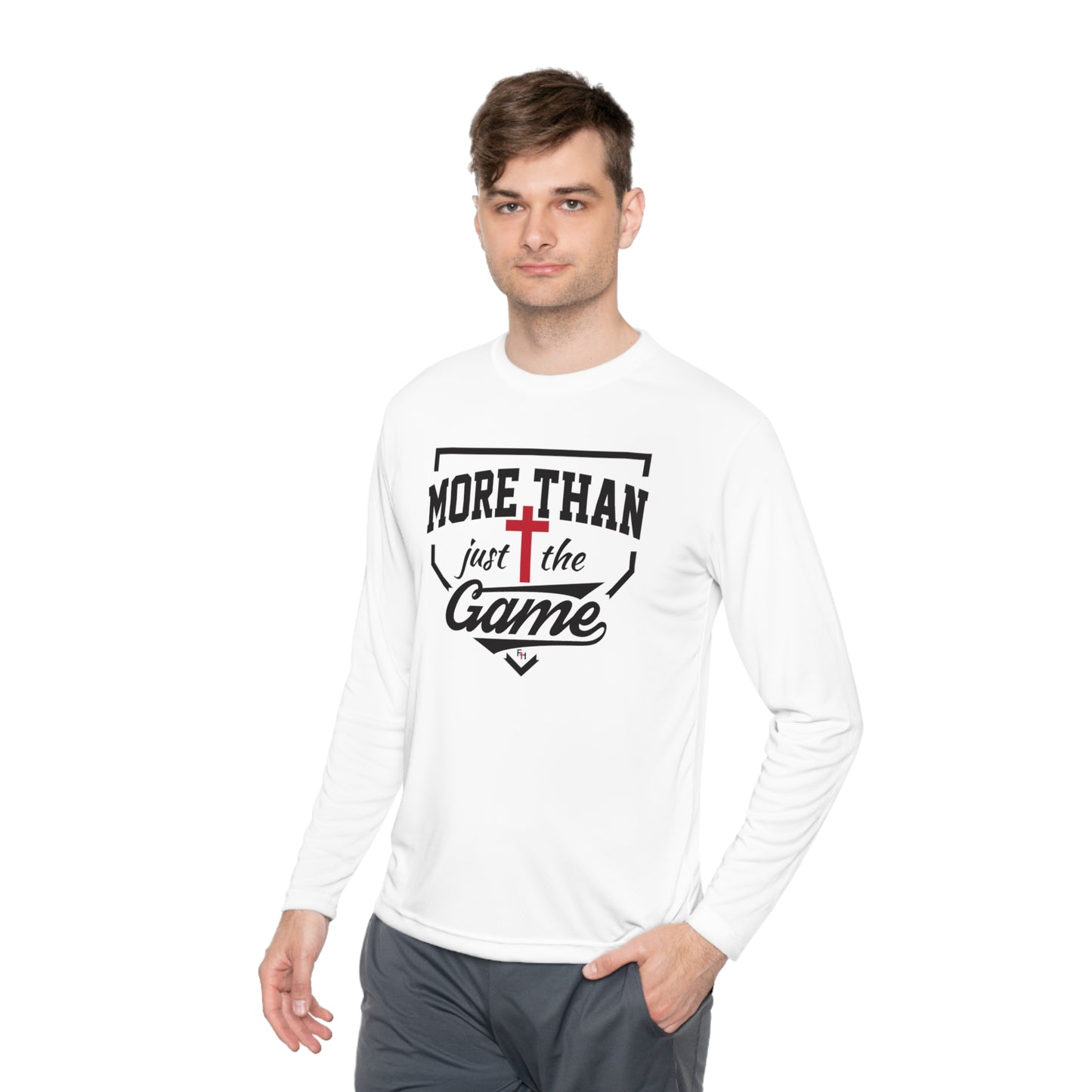 More Than Just The Game Unisex Moisture Wicking Long Sleeve