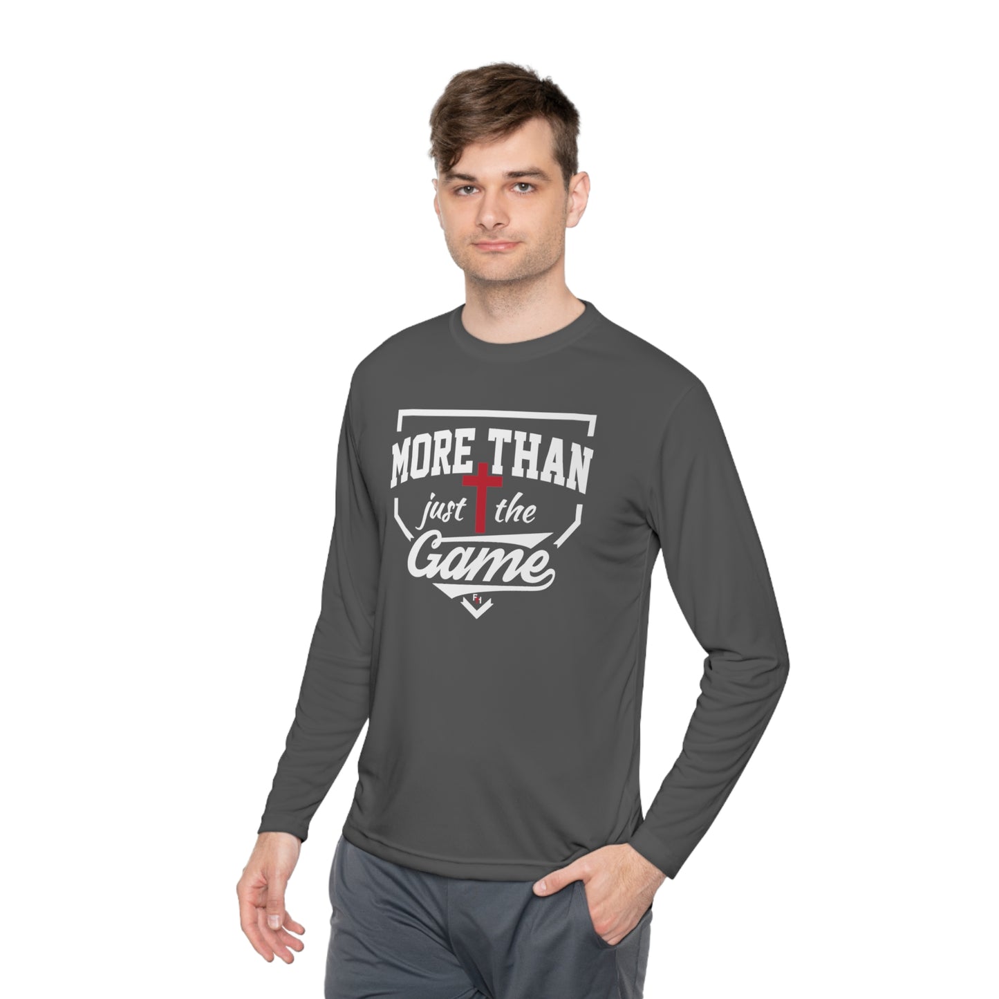 More Than Just The Game Unisex Moisture Wicking Long Sleeve