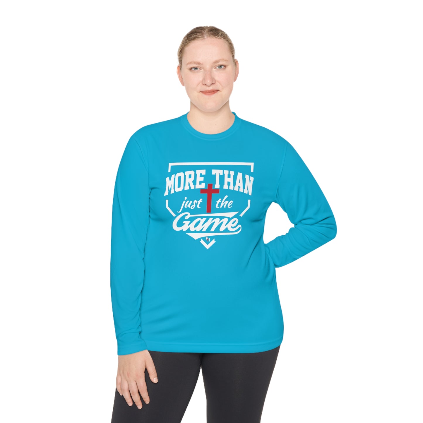 More Than Just The Game Unisex Moisture Wicking Long Sleeve