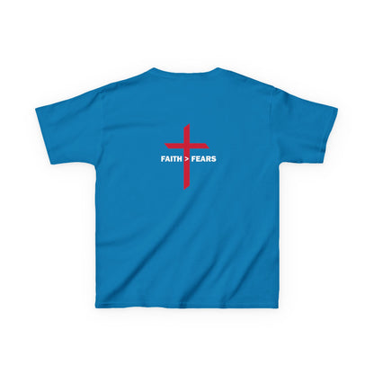Faith>Fears Youth Heavy Cotton T-Shirt