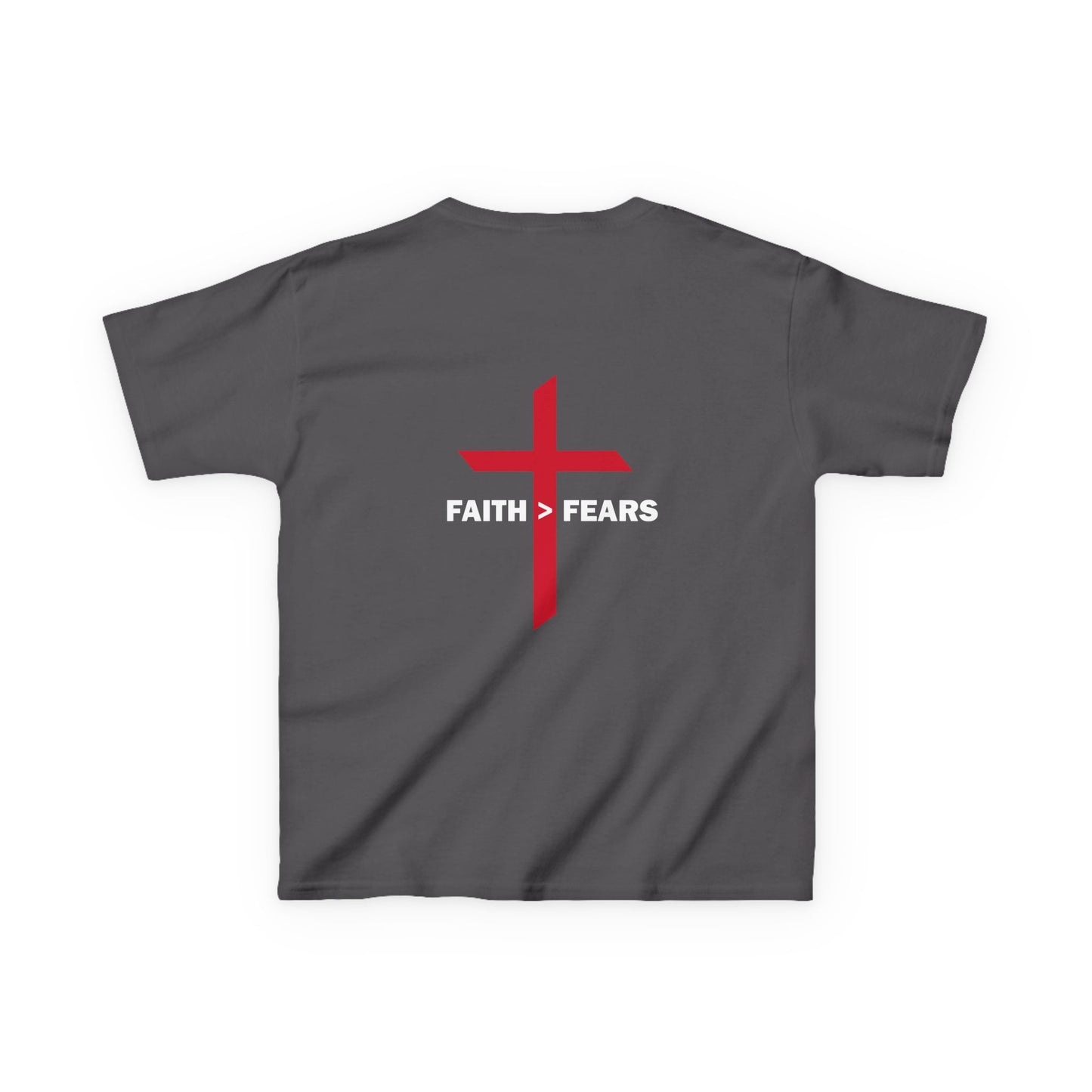 Faith>Fears Youth Heavy Cotton T-Shirt