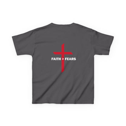 Faith>Fears Youth Heavy Cotton T-Shirt