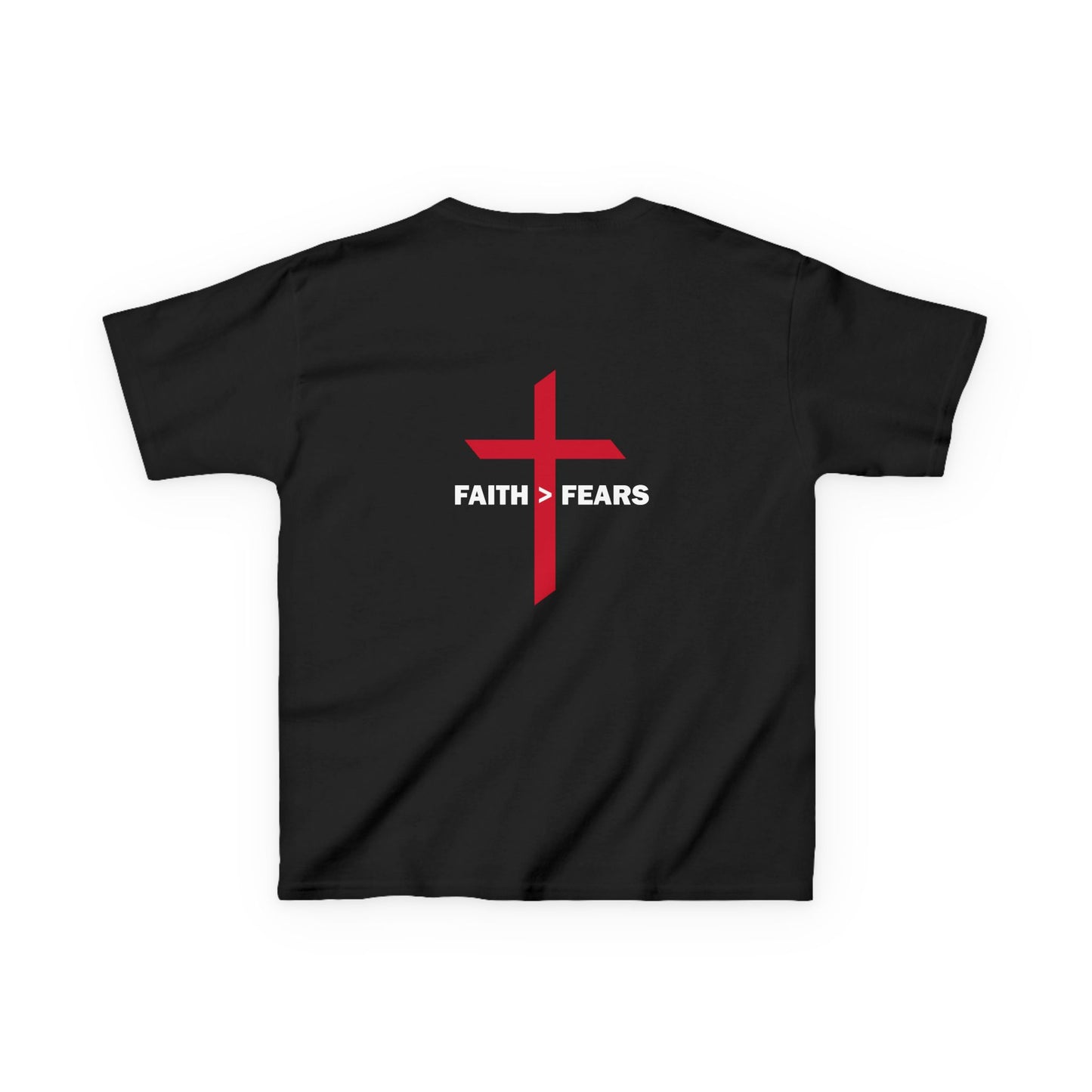 Faith>Fears Youth Heavy Cotton T-Shirt