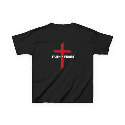 Faith>Fears Youth Heavy Cotton T-Shirt