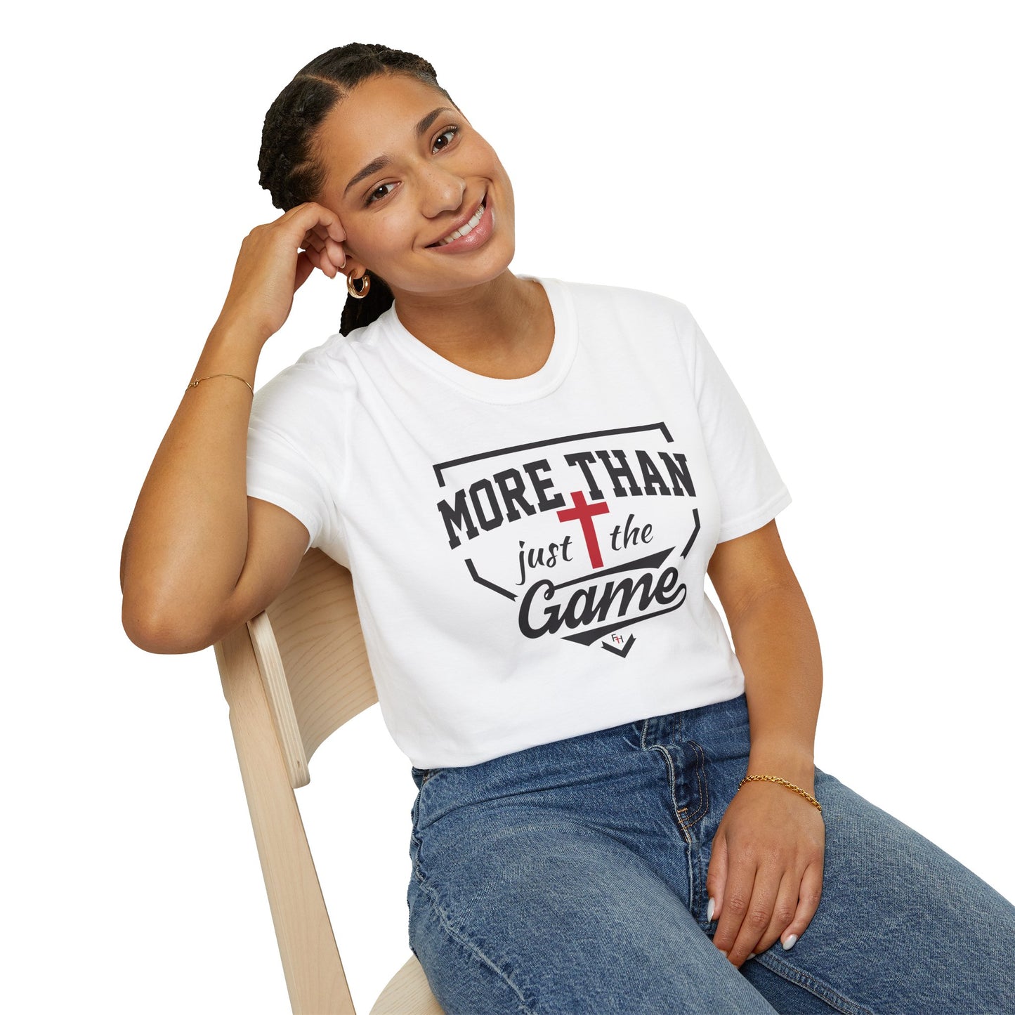 More Than Just The Game Unisex Softstyle Cotton T-Shirt