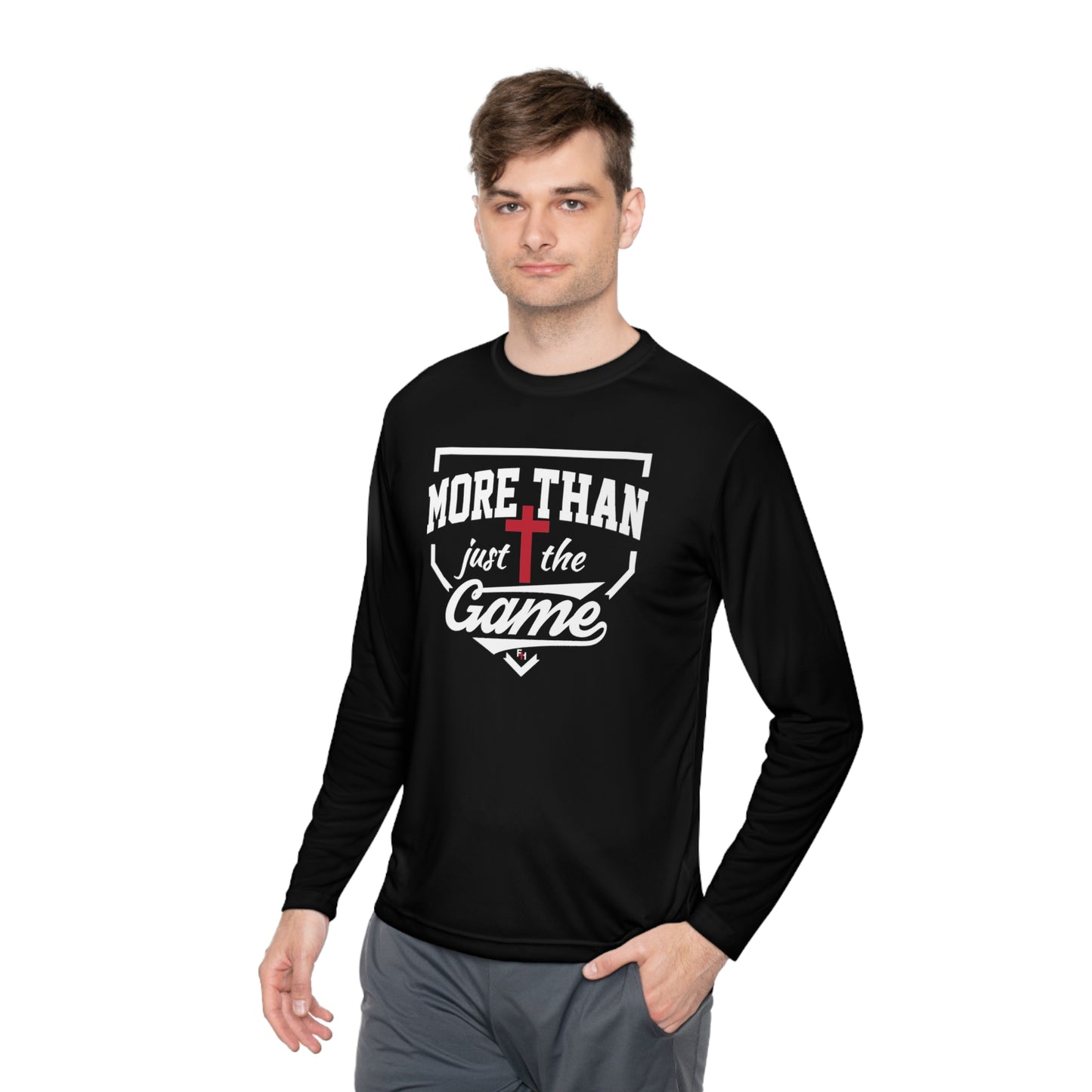 More Than Just The Game Unisex Moisture Wicking Long Sleeve