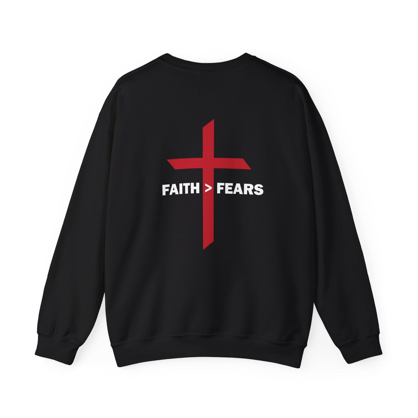 Faith>Fears Unisex Heavy Blend Crewneck Sweatshirt